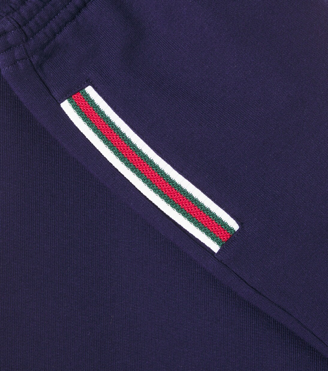 Pantalones deportivos de algodón con Web | Gucci Kids