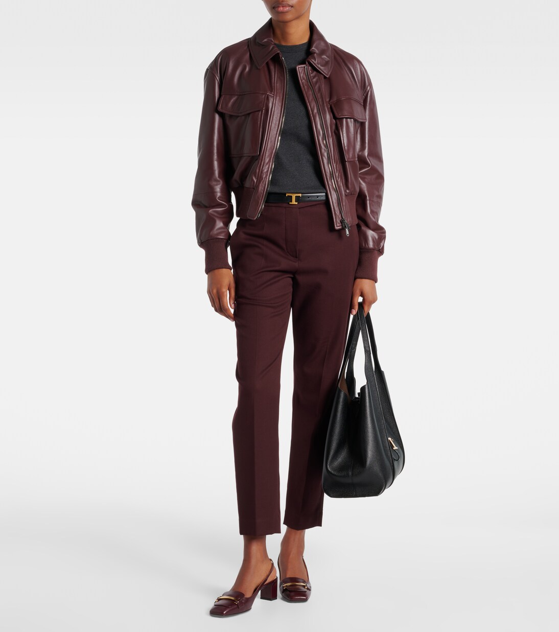 Escarpins Barretta 50 en cuir | Tod's