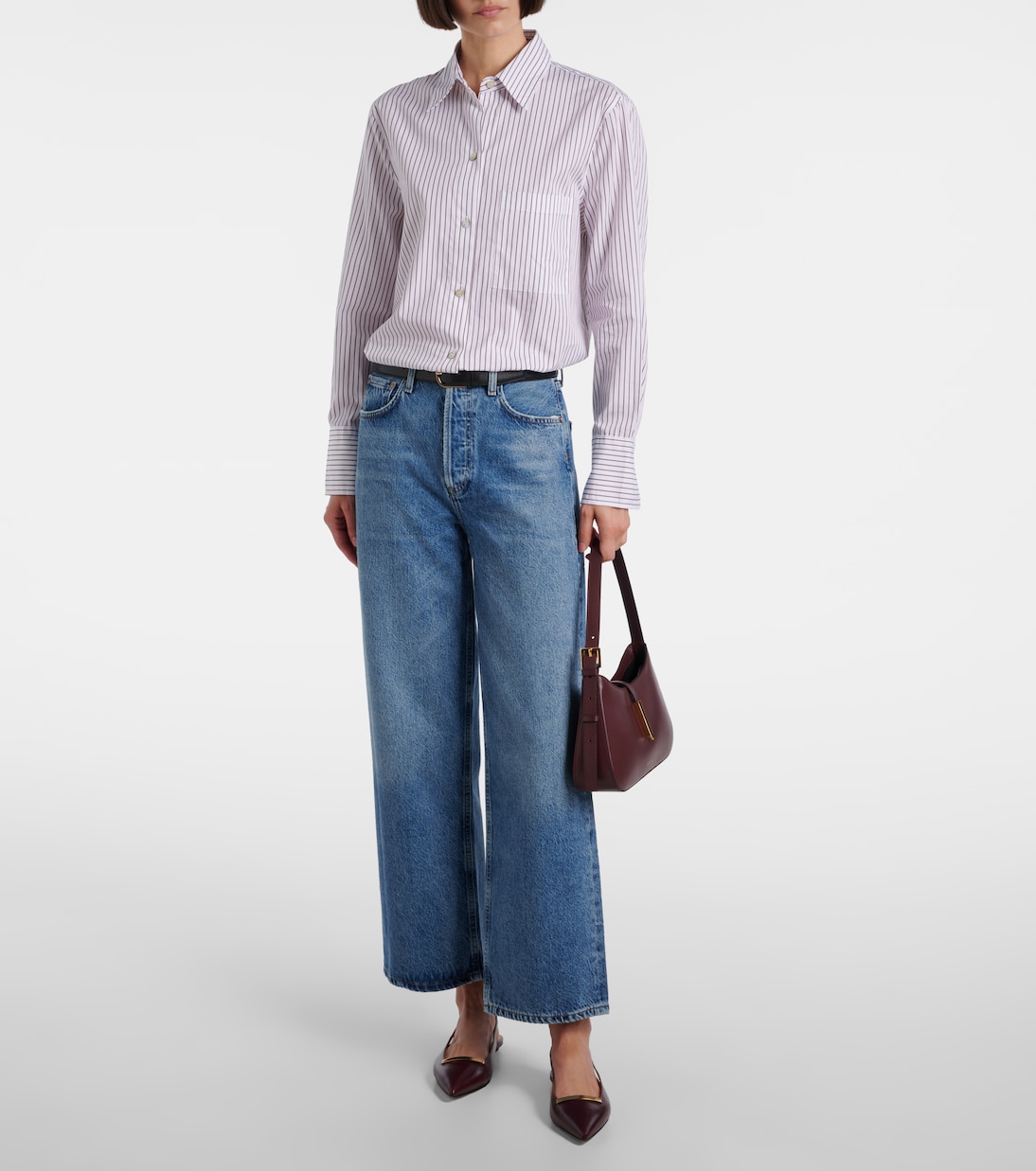 Barretta leather slingback flats | Tod's