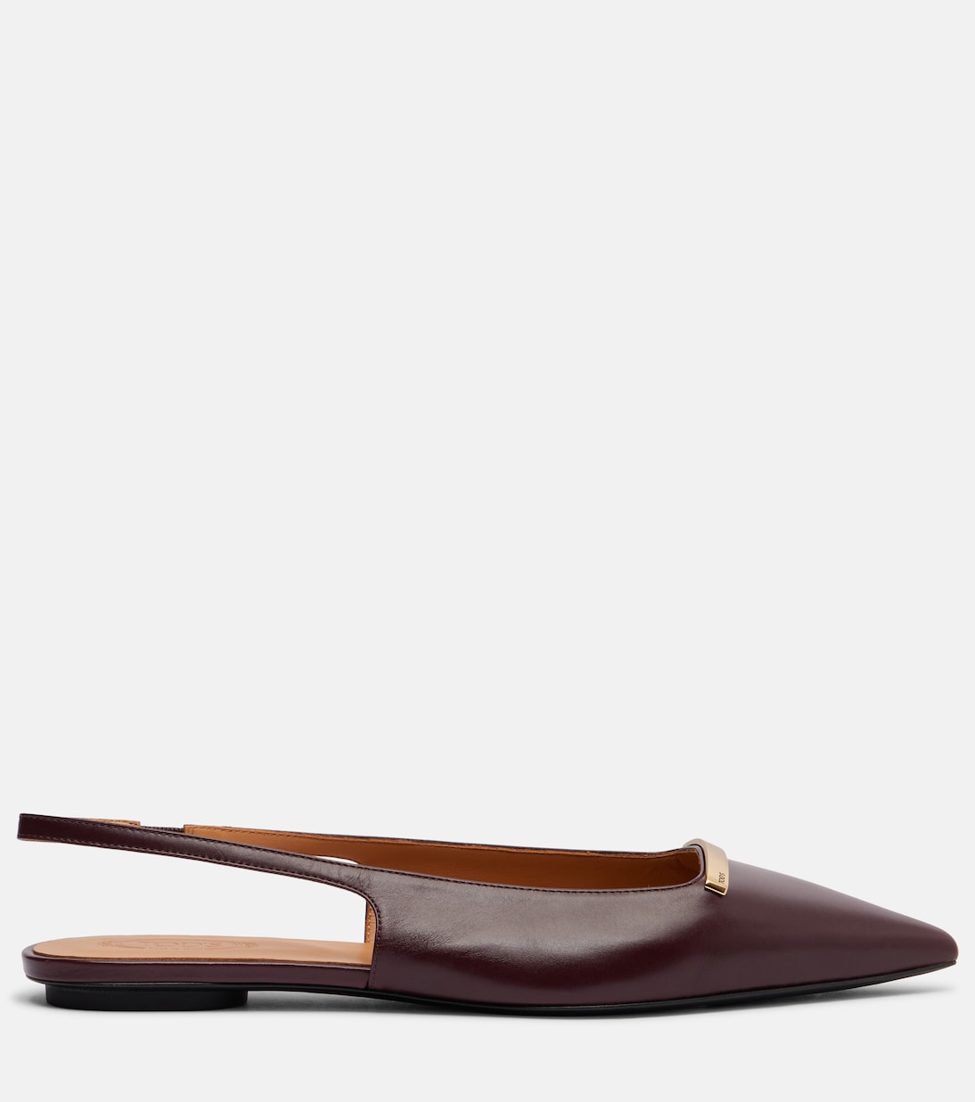 Barretta leather slingback flats | Tod's