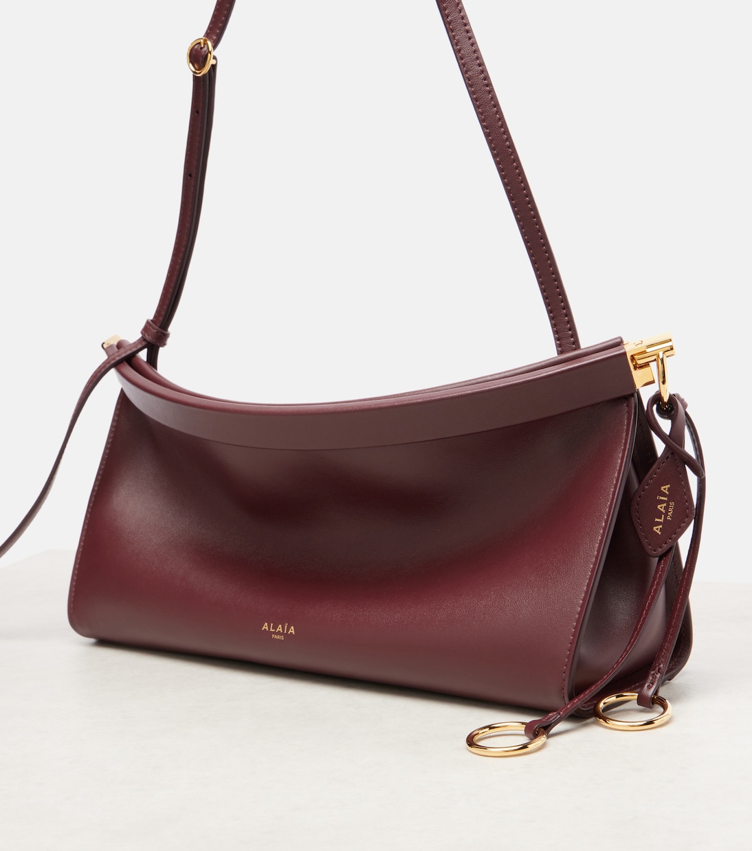Le Click Medium leather shoulder bag | Alaïa