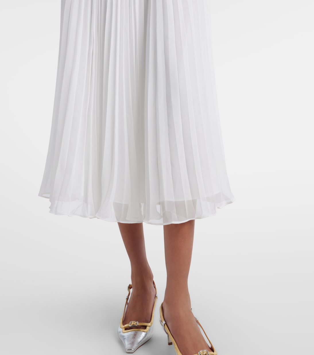 Robe longue en mousseline | Self-Portrait