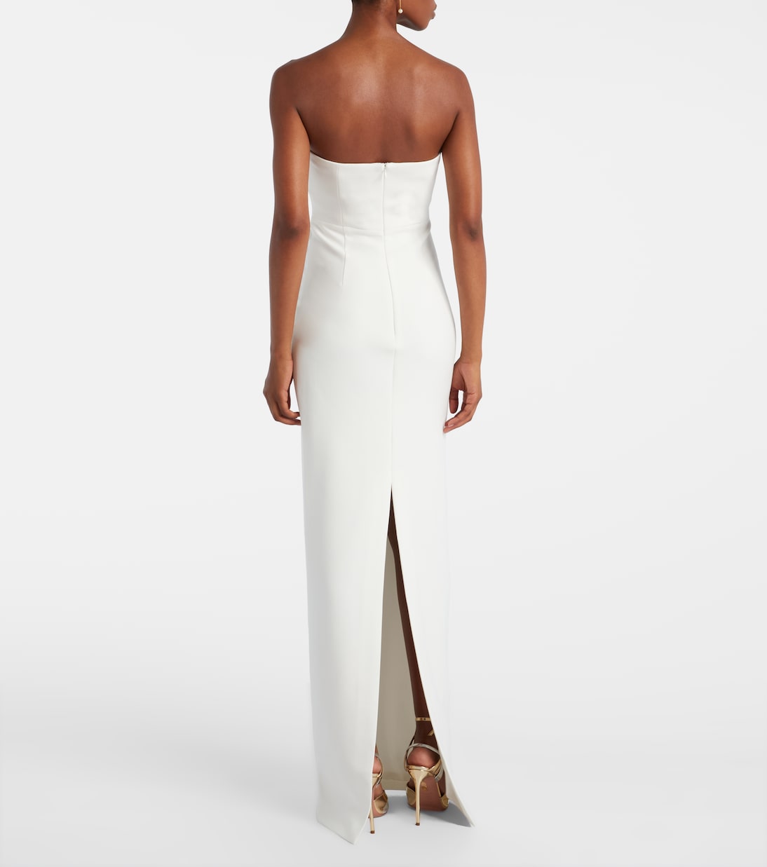 Robe longue de mariée en crêpe | Roland Mouret