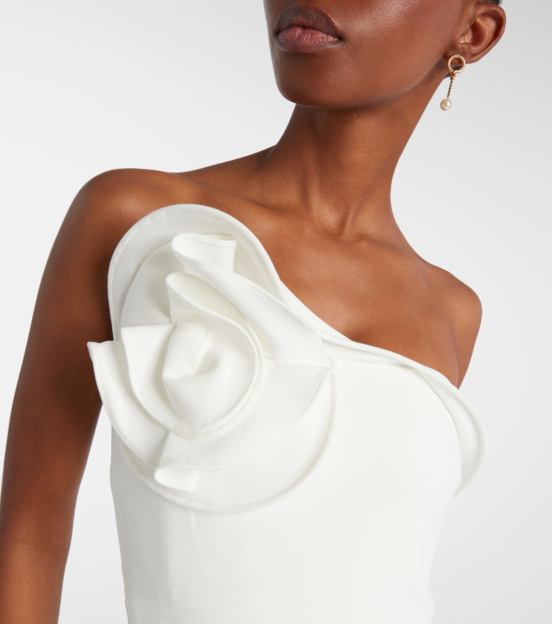 Robe longue de mariée en crêpe | Roland Mouret