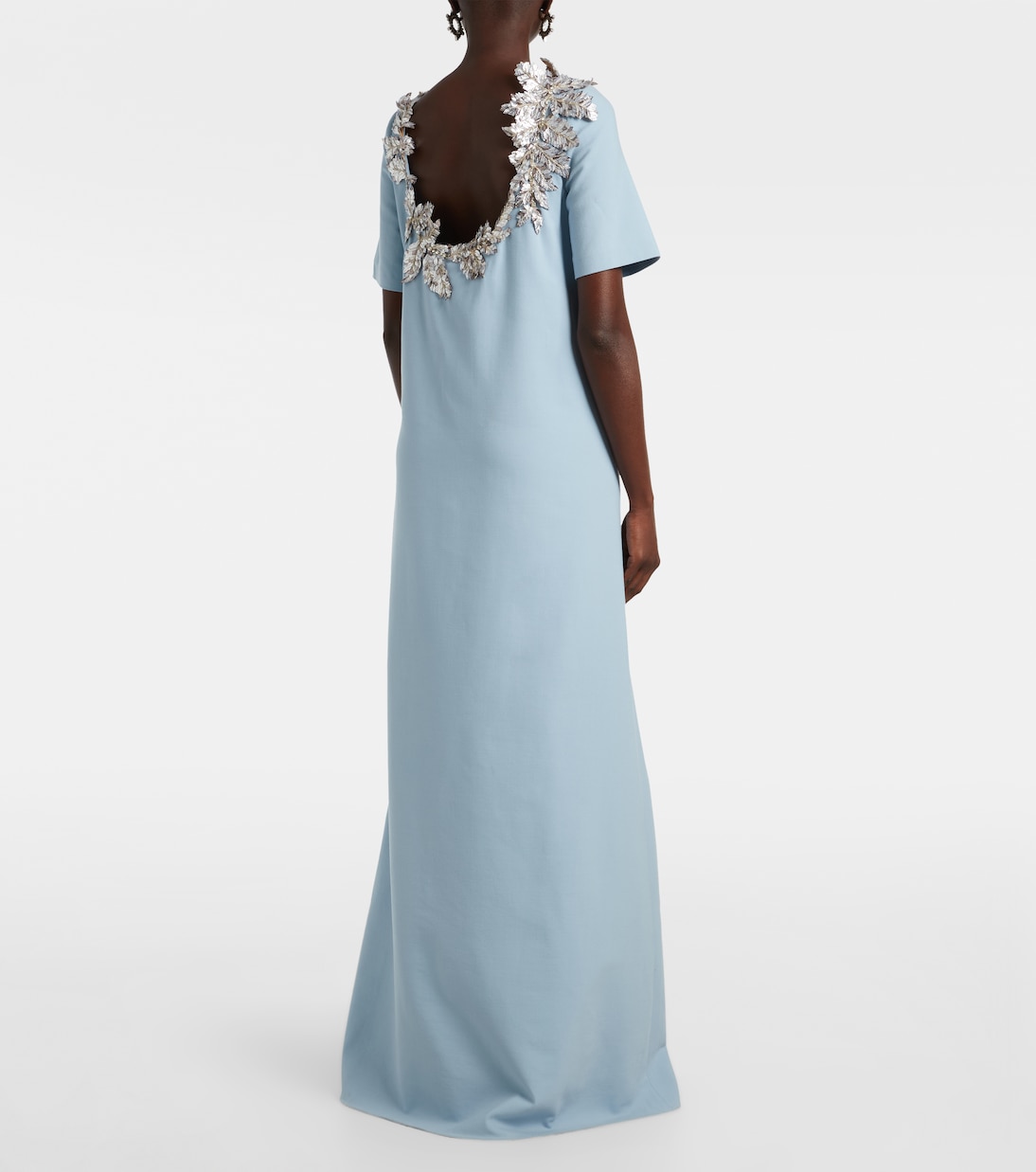 Robe Fern mit Pailletten | Oscar de la Renta