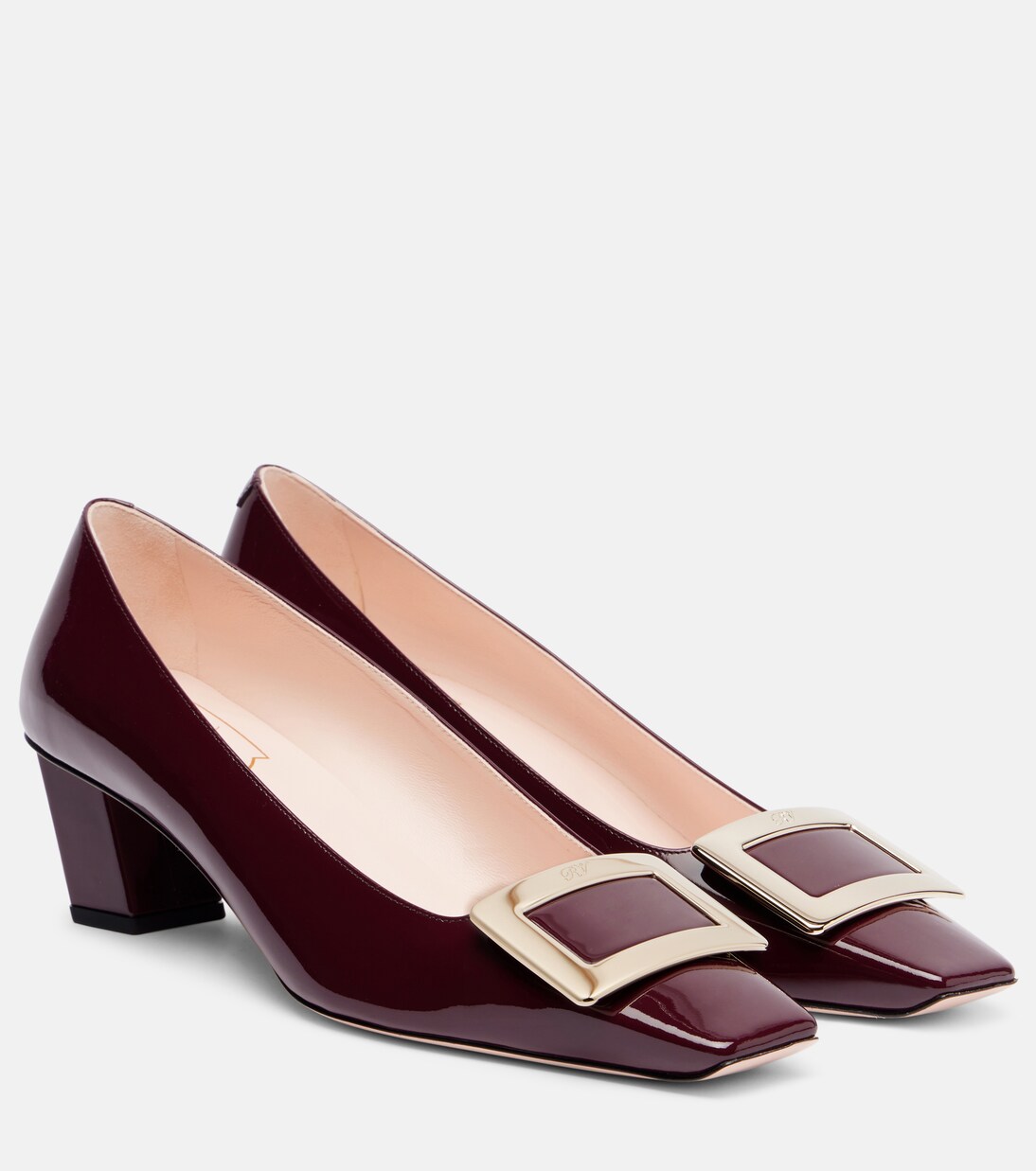 Belle Vivier 45 patent leather pumps | Roger Vivier