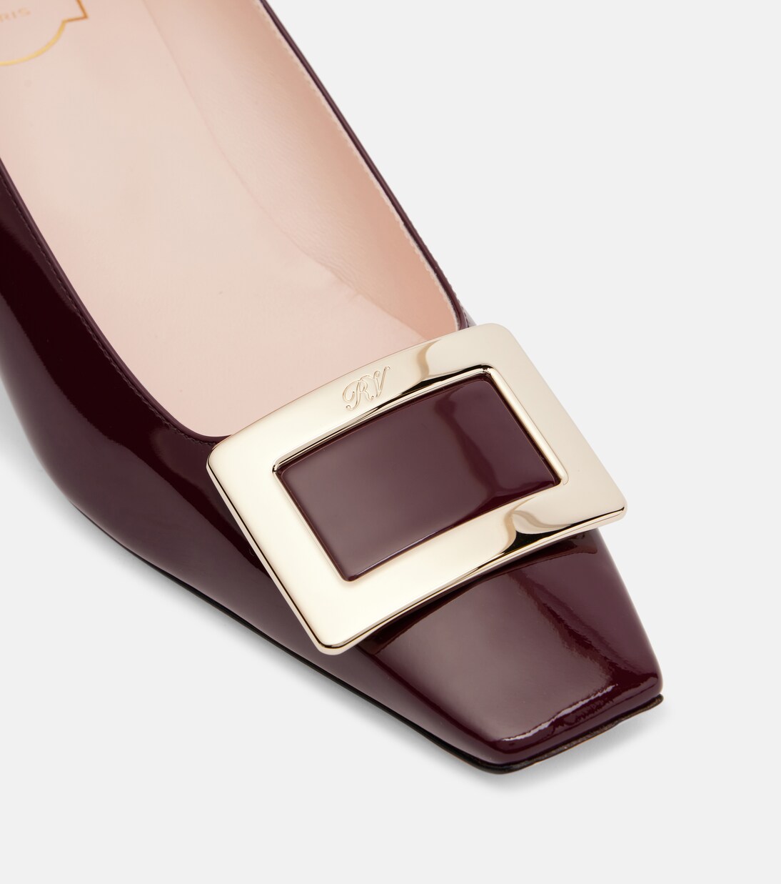 Belle Vivier 45 patent leather pumps | Roger Vivier