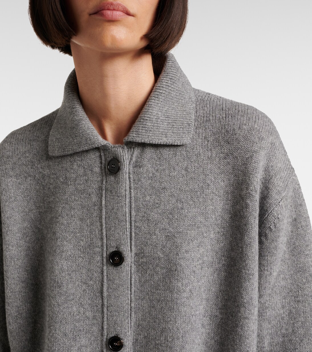 Cardigan Web Stripe aus Wolle und Kaschmir | Gucci