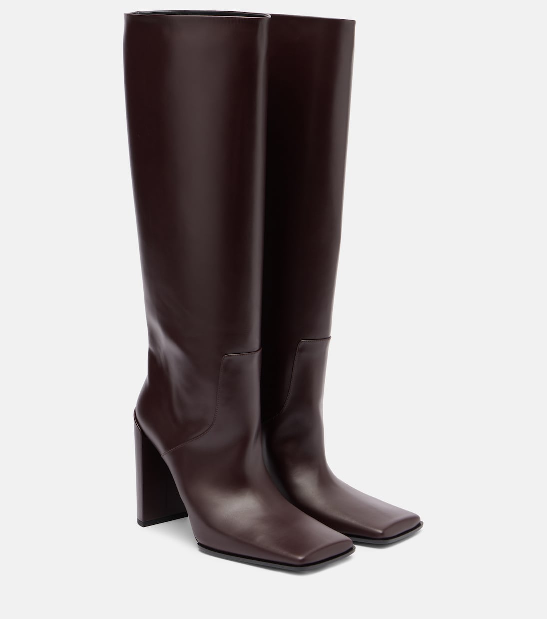 Leather knee-high boots | Alaïa