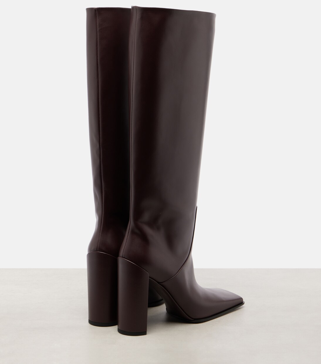 Leather knee-high boots | Alaïa