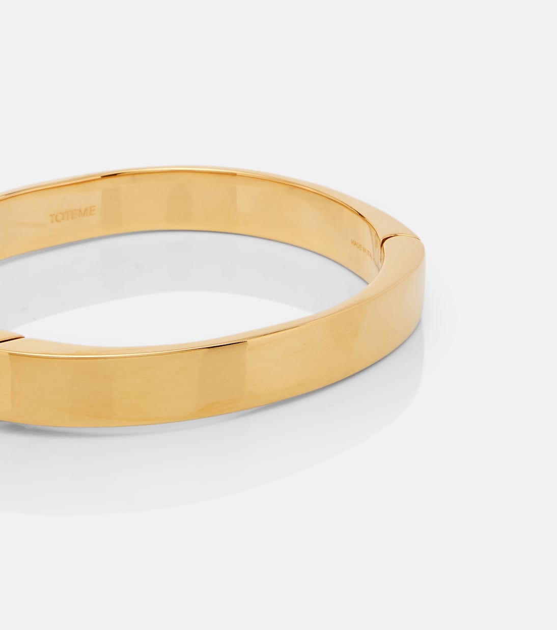 Armreif Signature, 18kt vergoldet | Toteme