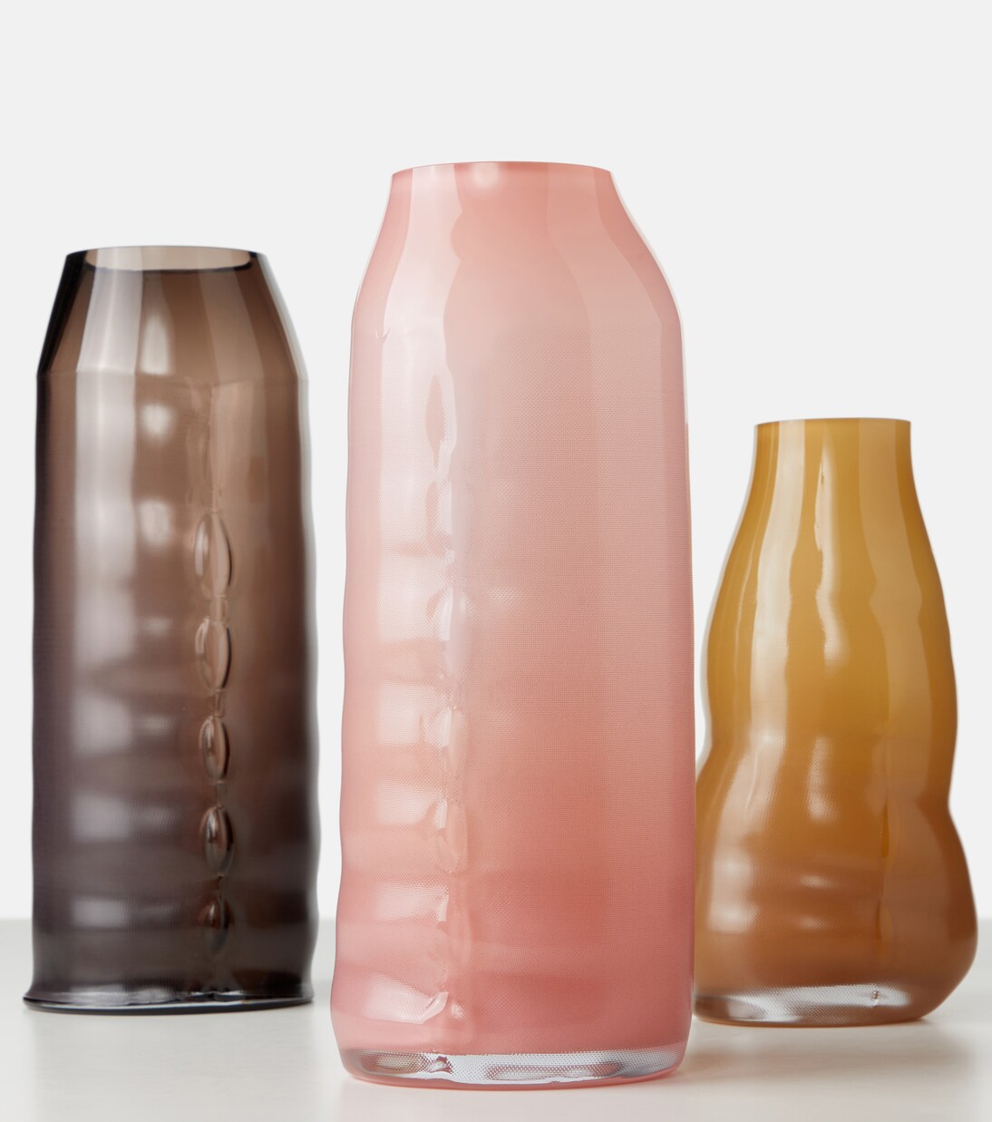 Raw Large glass vase | Milena Kling