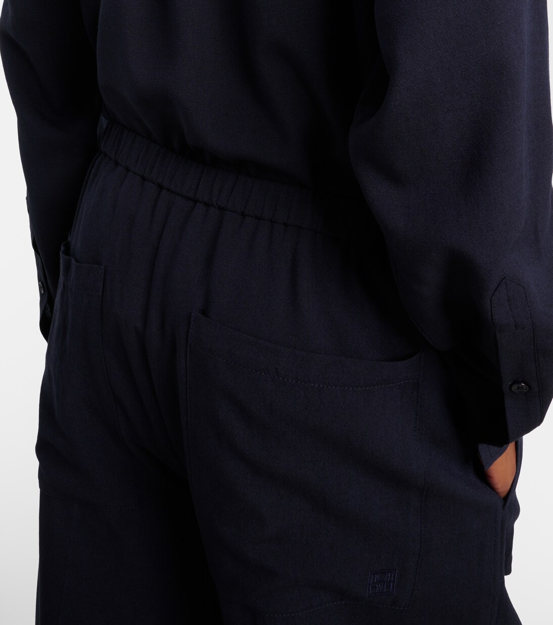 High-rise wide-leg pants | Toteme