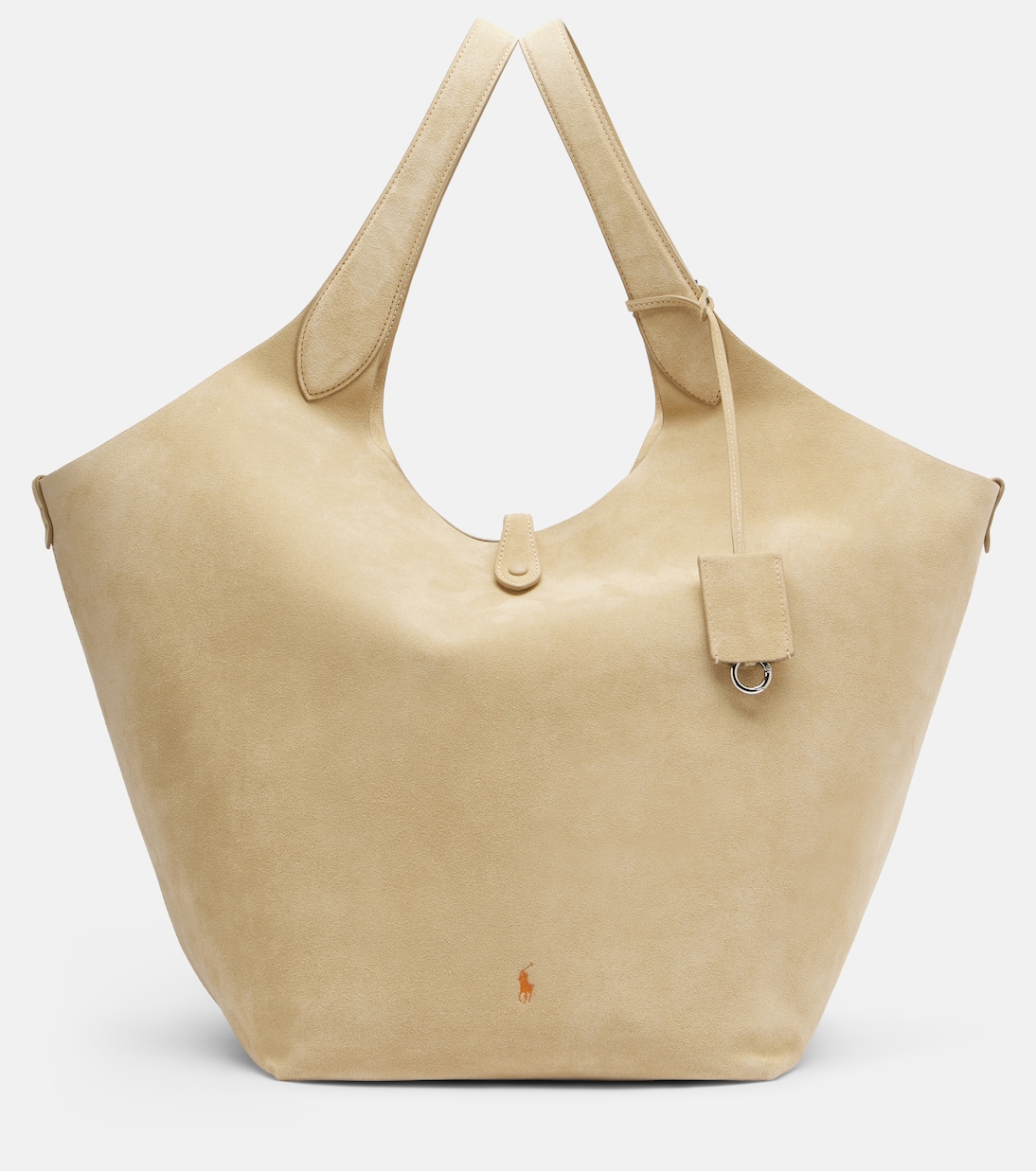 Polo Play Large suede tote bag | Polo Ralph Lauren