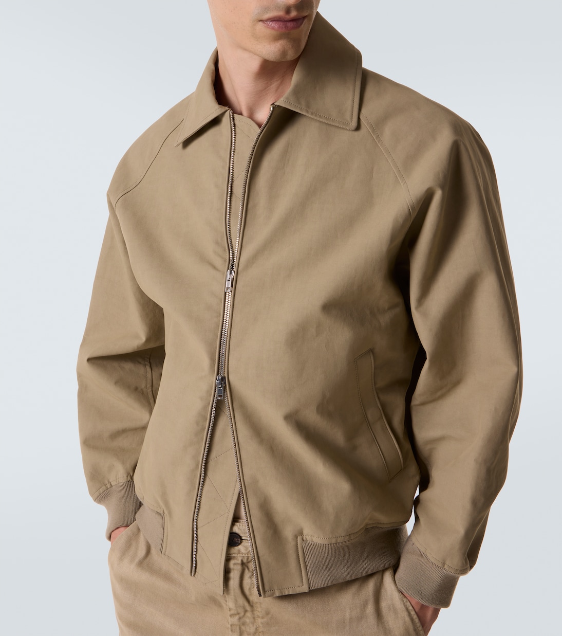 Giacca blouson Ringo in cotone | Calvin Klein Collection