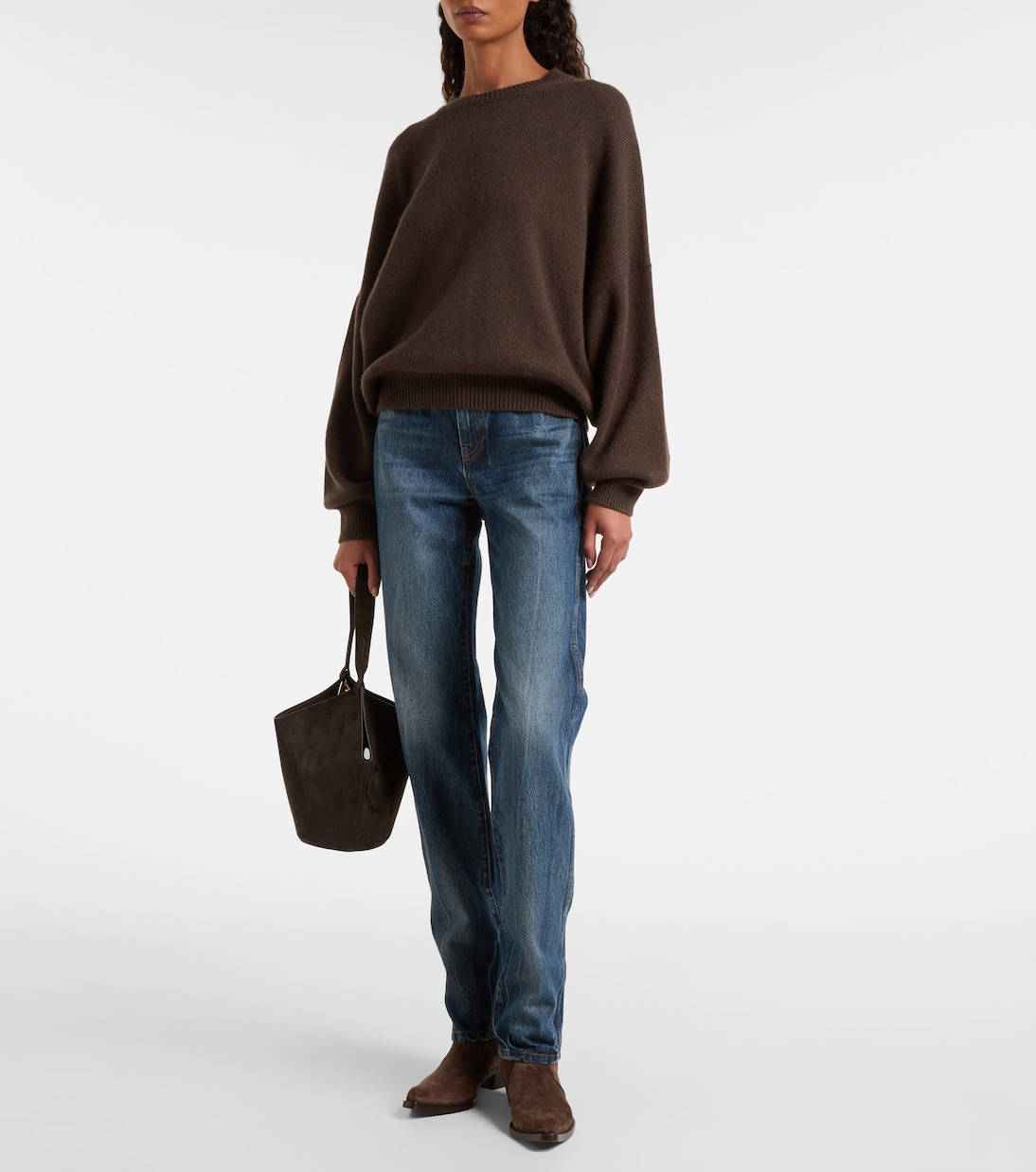 Bottines Clive 35 en daim | Khaite