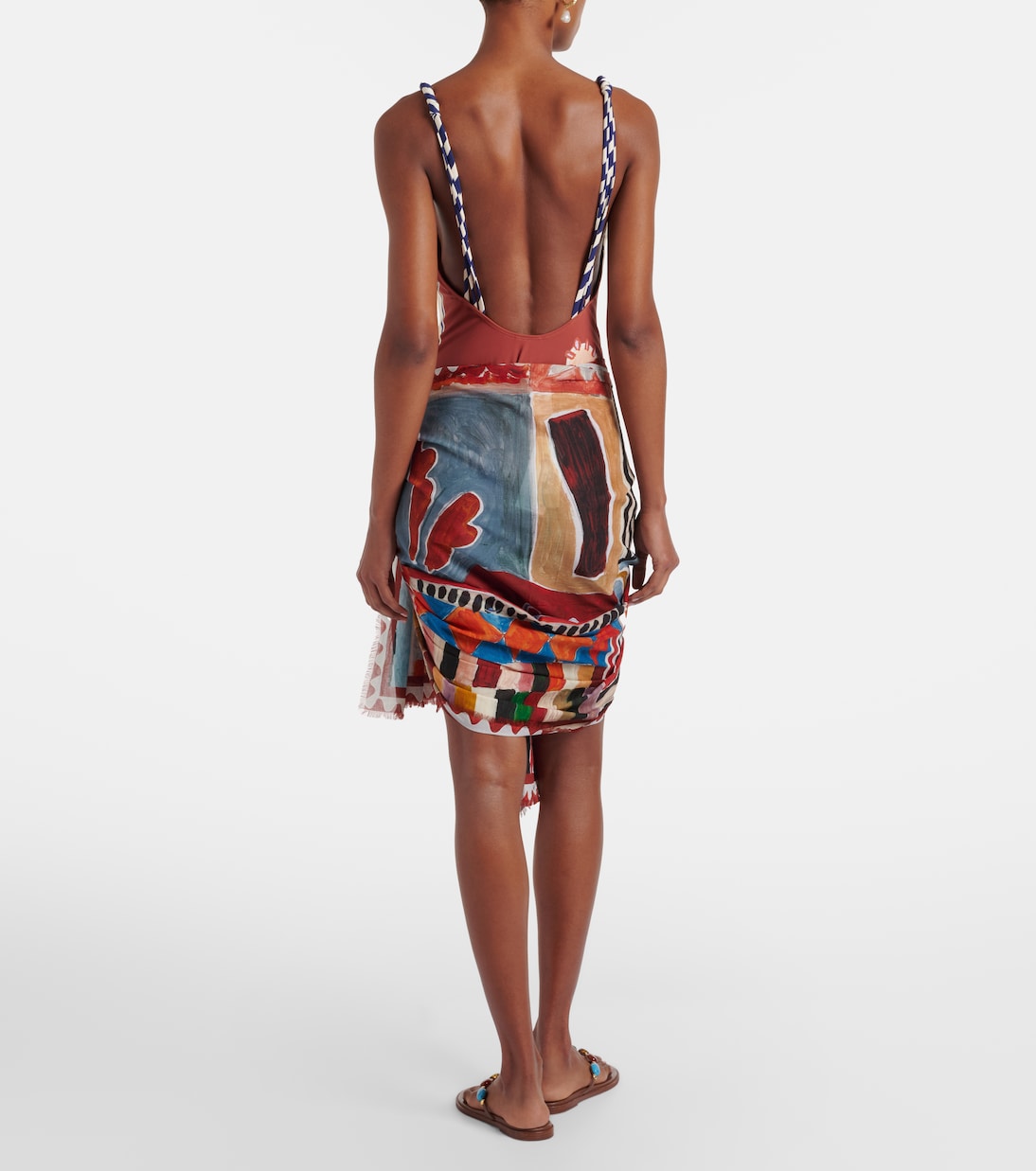 X LRNKE Pareo Michelle aus Baumwolle | Alémais