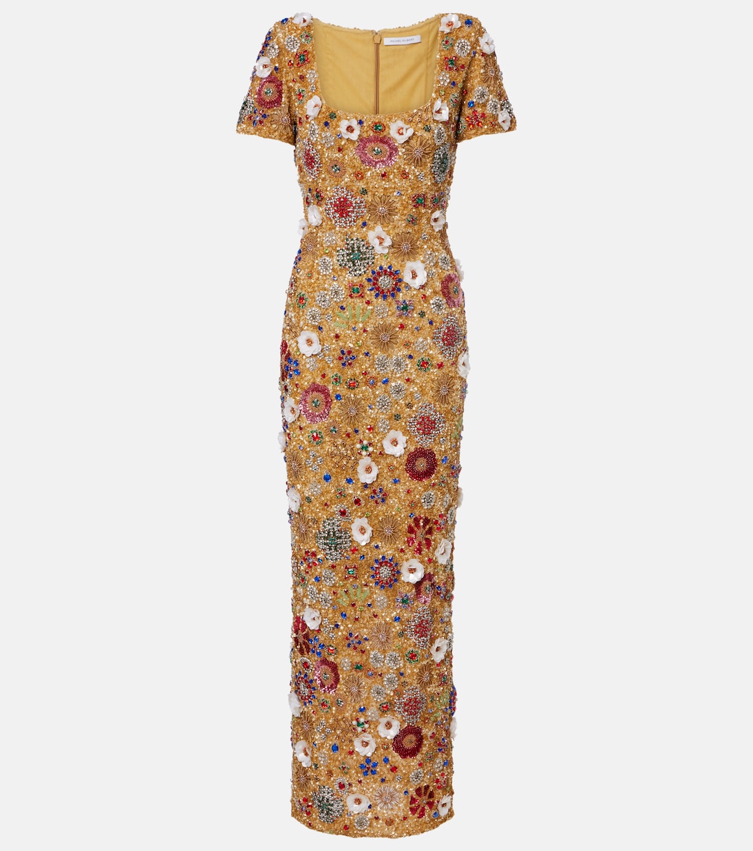 Verzierte Robe Francesca | Rachel Gilbert