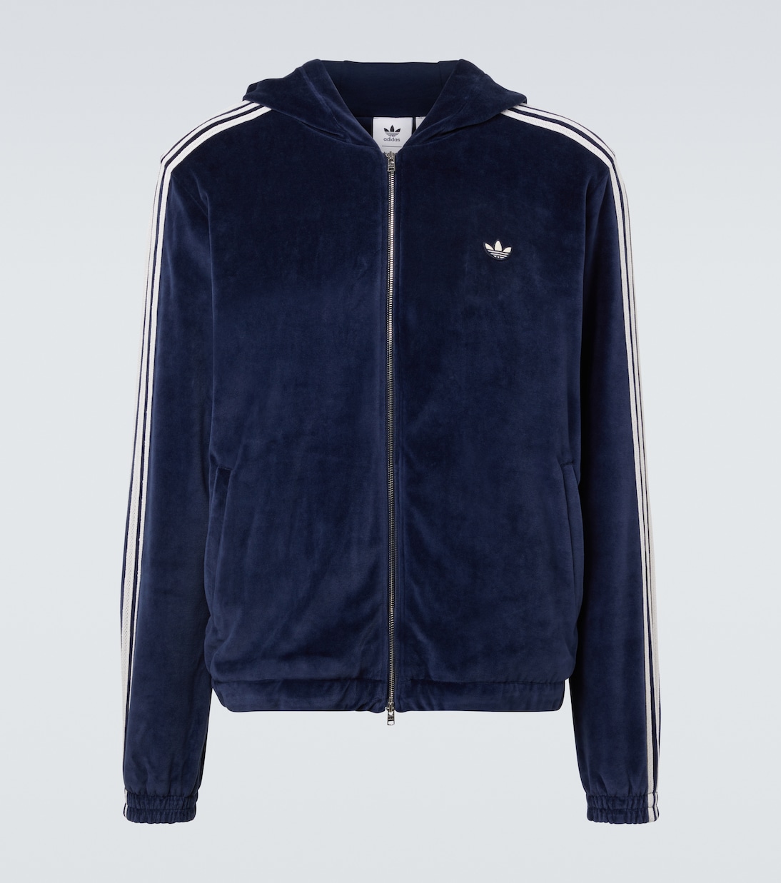 x Wales Bonner cotton-blend velvet hoodie | Adidas