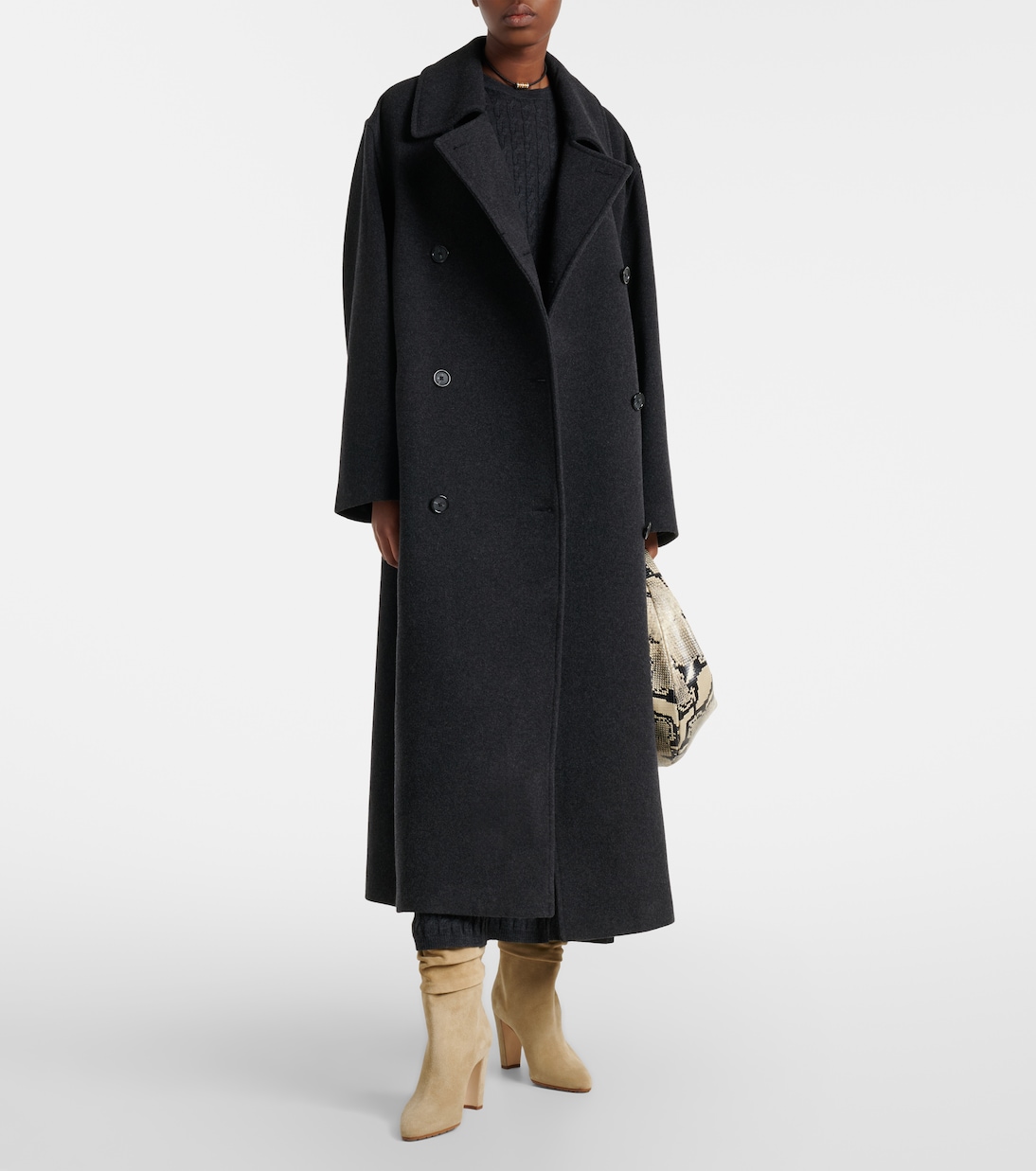 Calasso 90 draped suede ankle boots | Manolo Blahnik