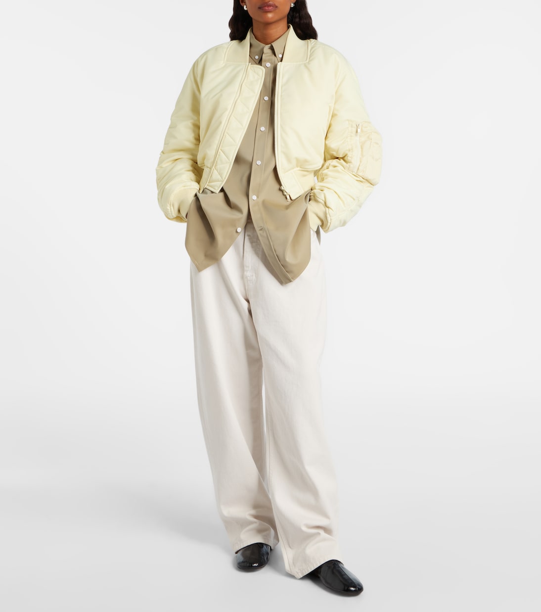 Cropped bomber jacket | Phoebe Philo