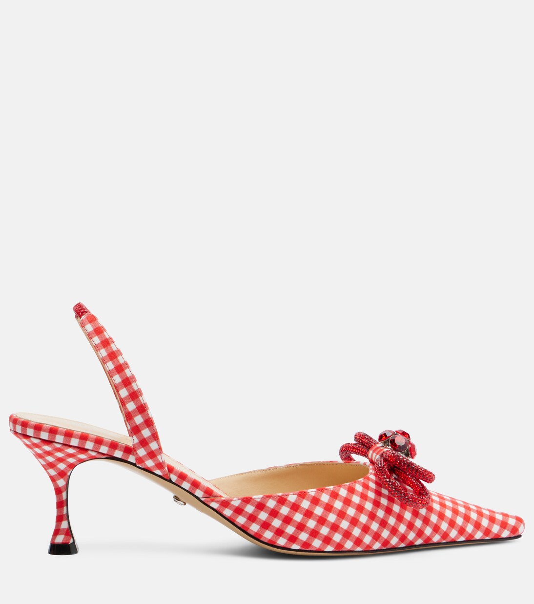Slingback-Pumps Double Bow | Mach & Mach