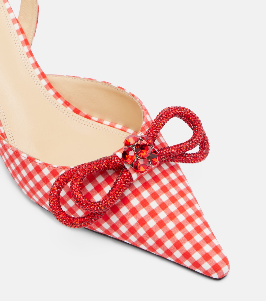 Slingback-Pumps Double Bow | Mach & Mach