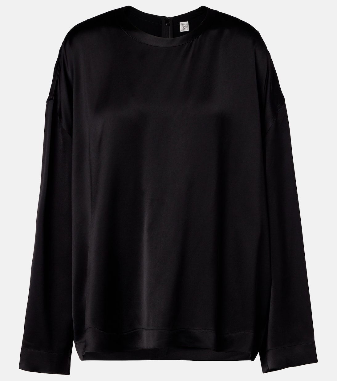 Top aus Satin | Toteme