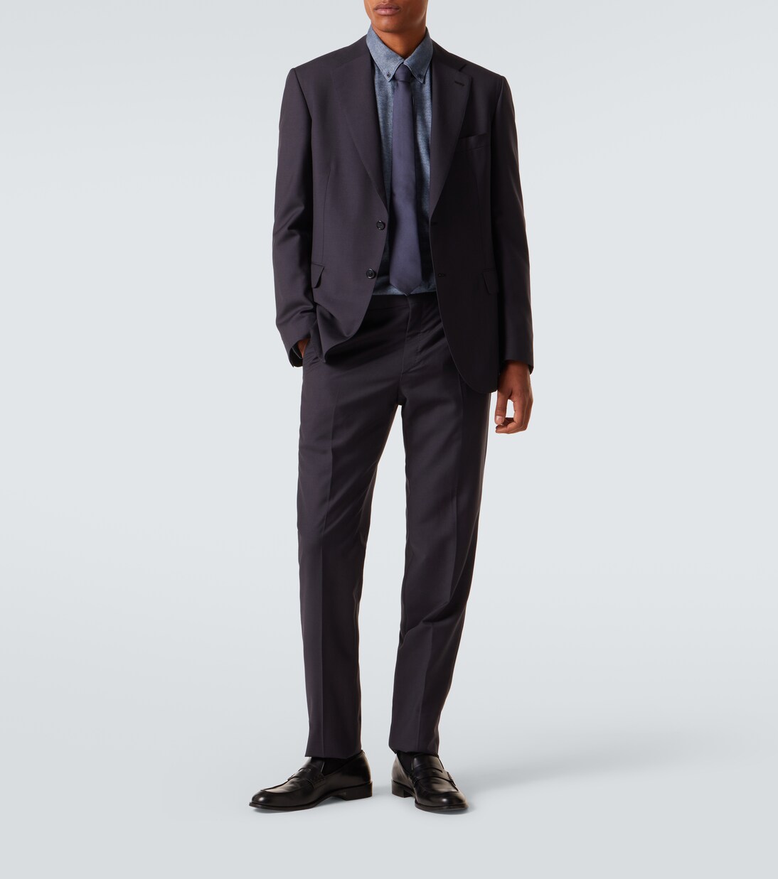 Cotton flannel shirt | Sunspel