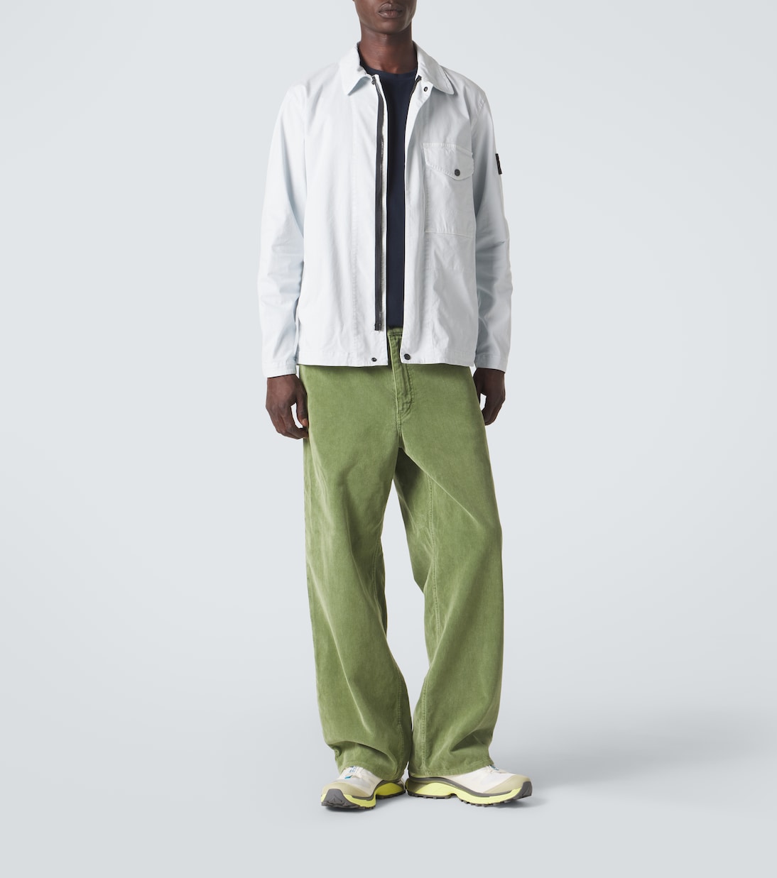 Compass cotton canvas overshirt | Stone Island