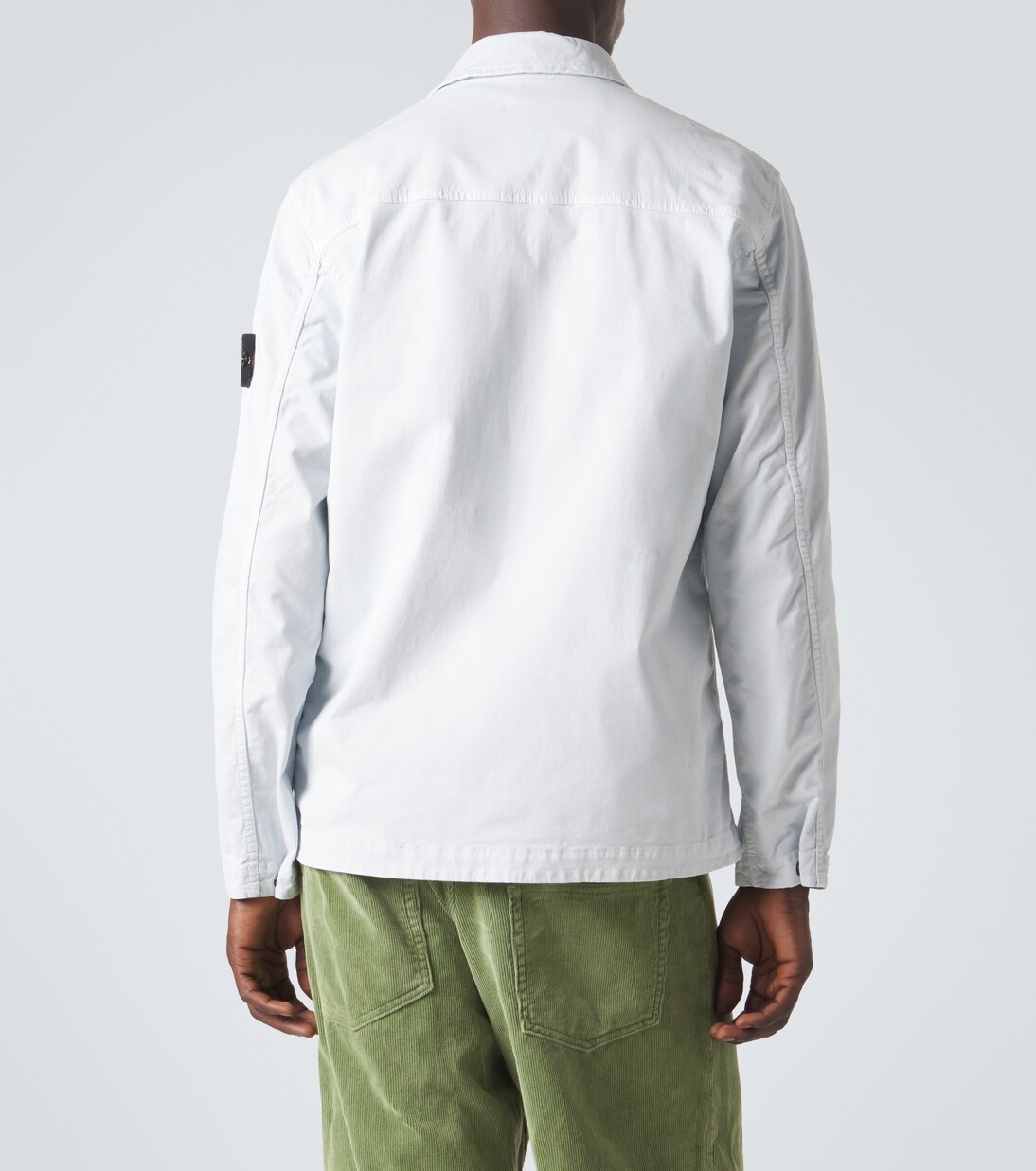 Compass cotton canvas overshirt | Stone Island