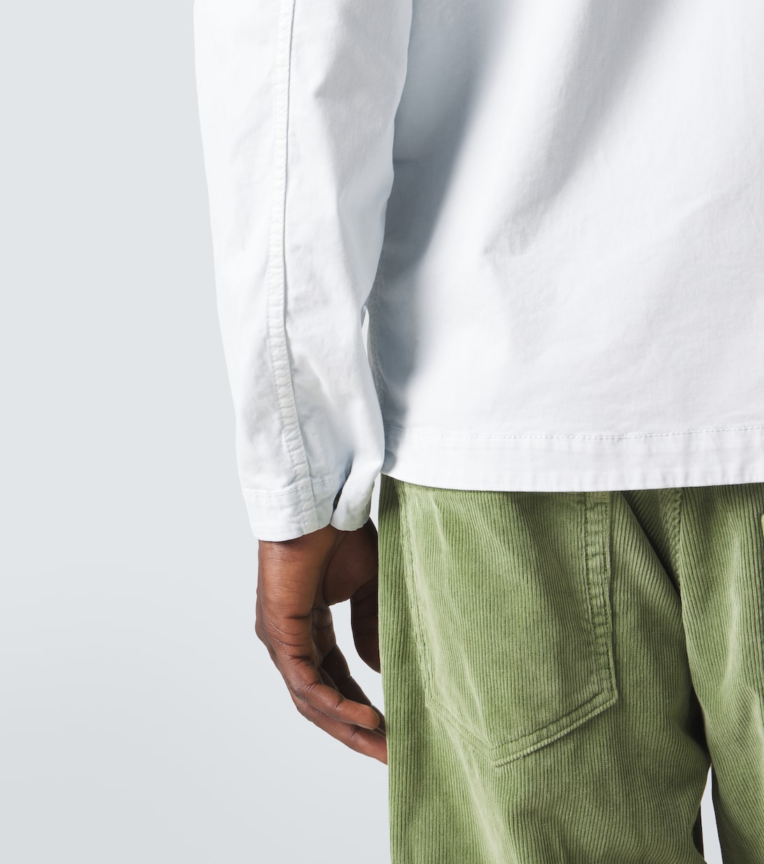 Compass cotton canvas overshirt | Stone Island