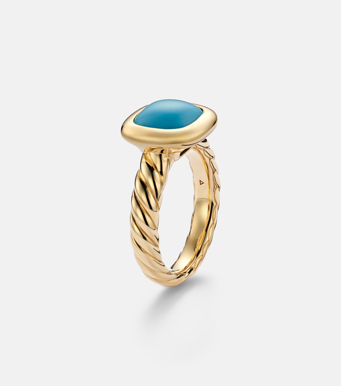 Anillo DY Mercer® de oro de 18 ct con turquesa | David Yurman