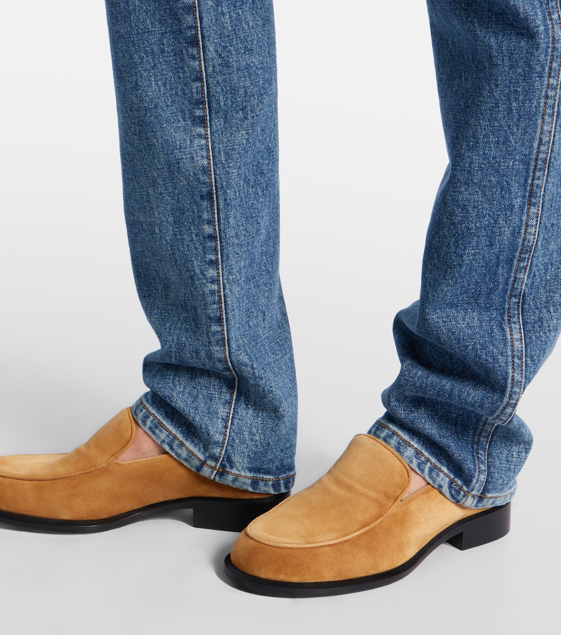 Miles suede loafers | Khaite