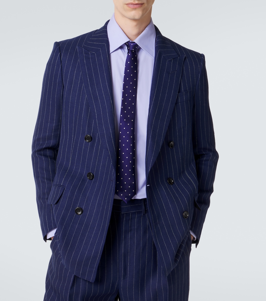 Polka-dot silk twill tie | Tom Ford
