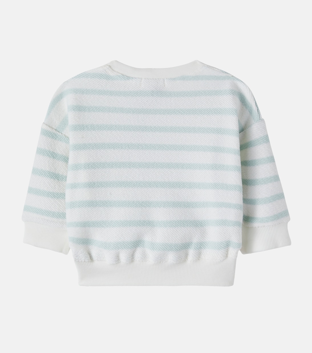 Marroig striped cotton fleece sweatshirt | 1 + in the Family