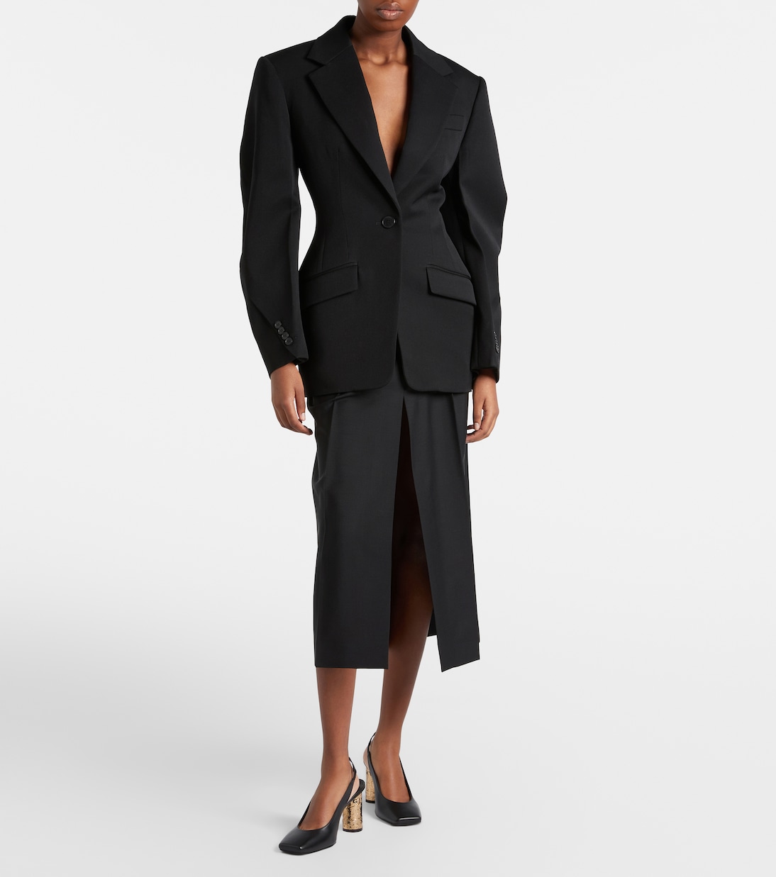 Wool and mohair skirtpants | Givenchy