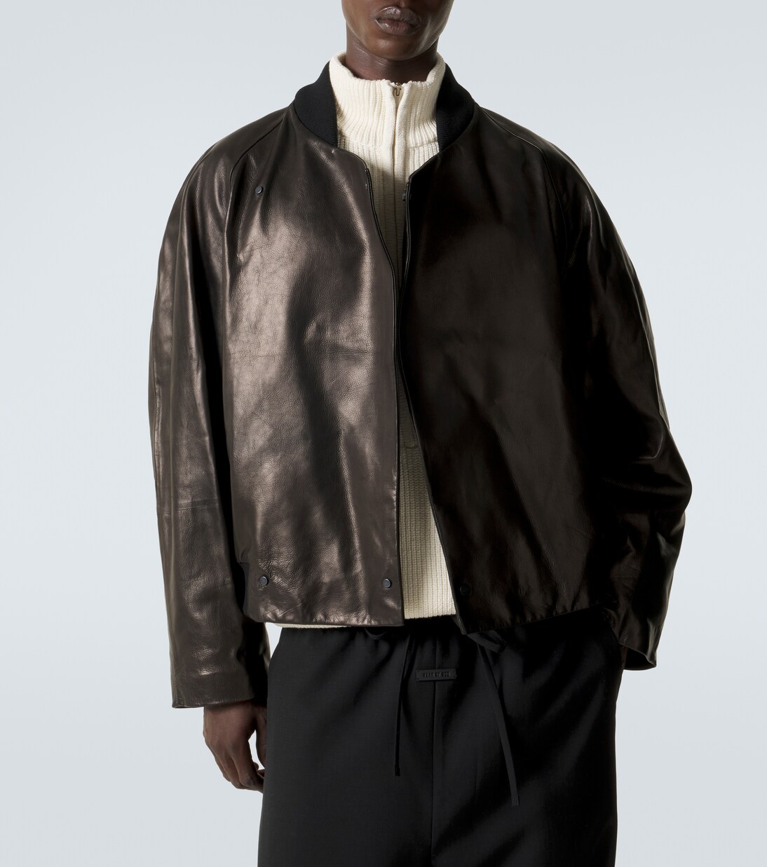 Leather bomber jacket  | Fear of God
