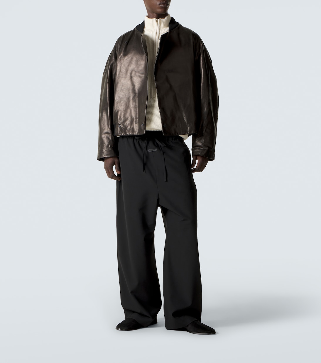 Leather bomber jacket  | Fear of God