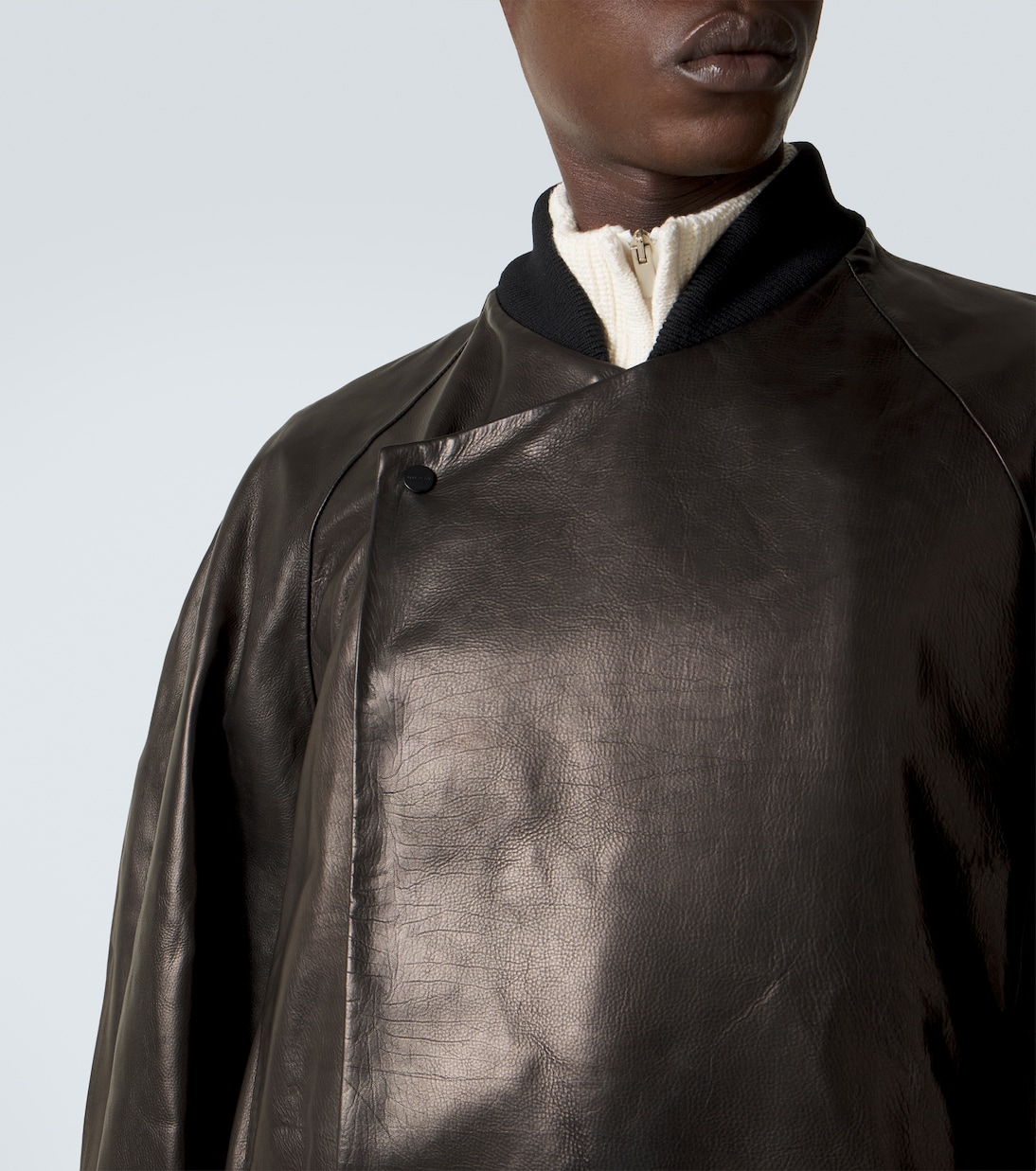 Leather bomber jacket  | Fear of God