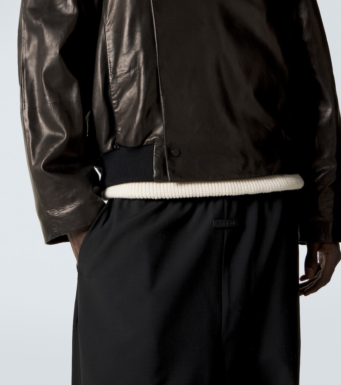 Leather bomber jacket  | Fear of God