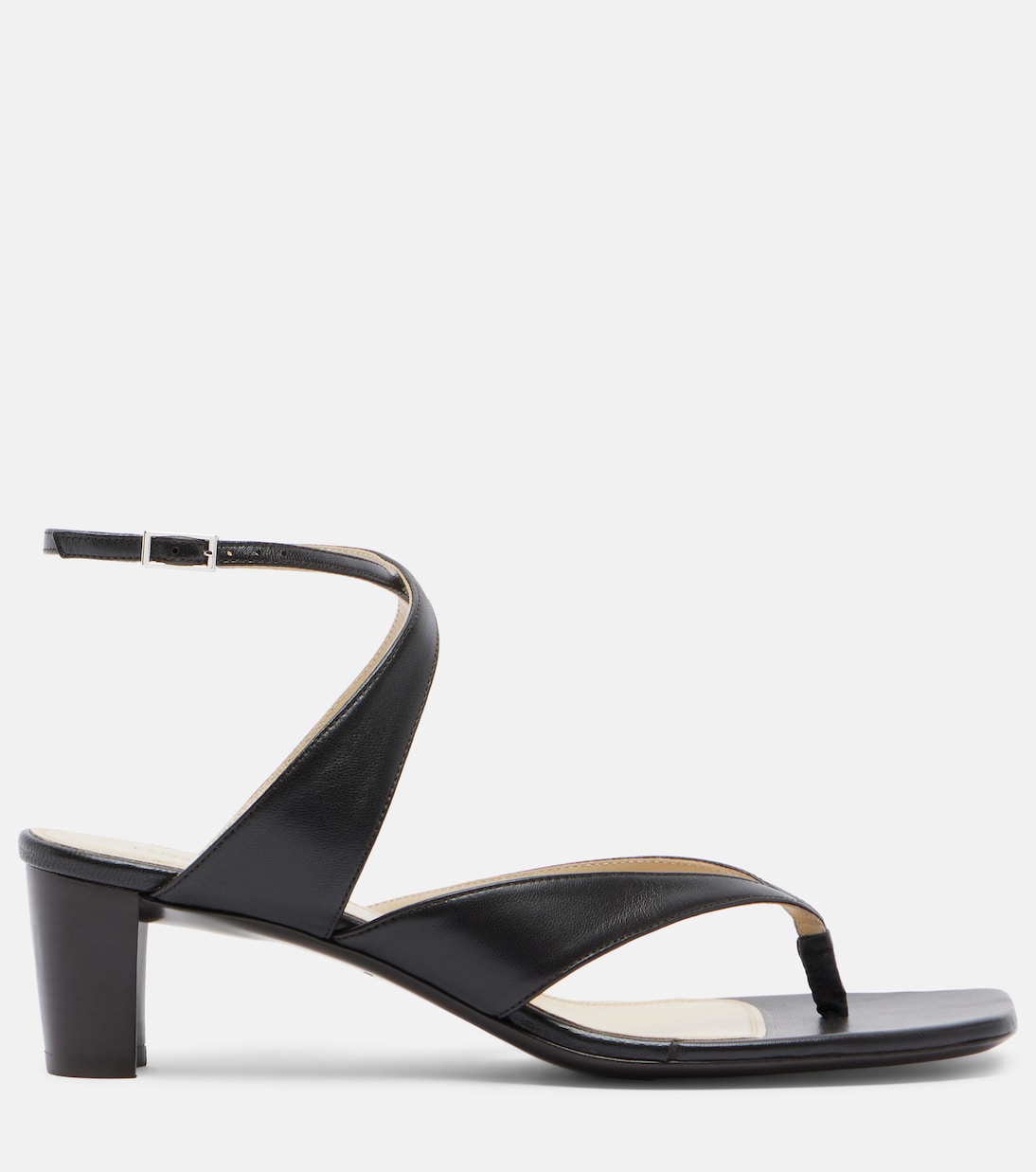 Leather slingback thong sandals | Lemaire