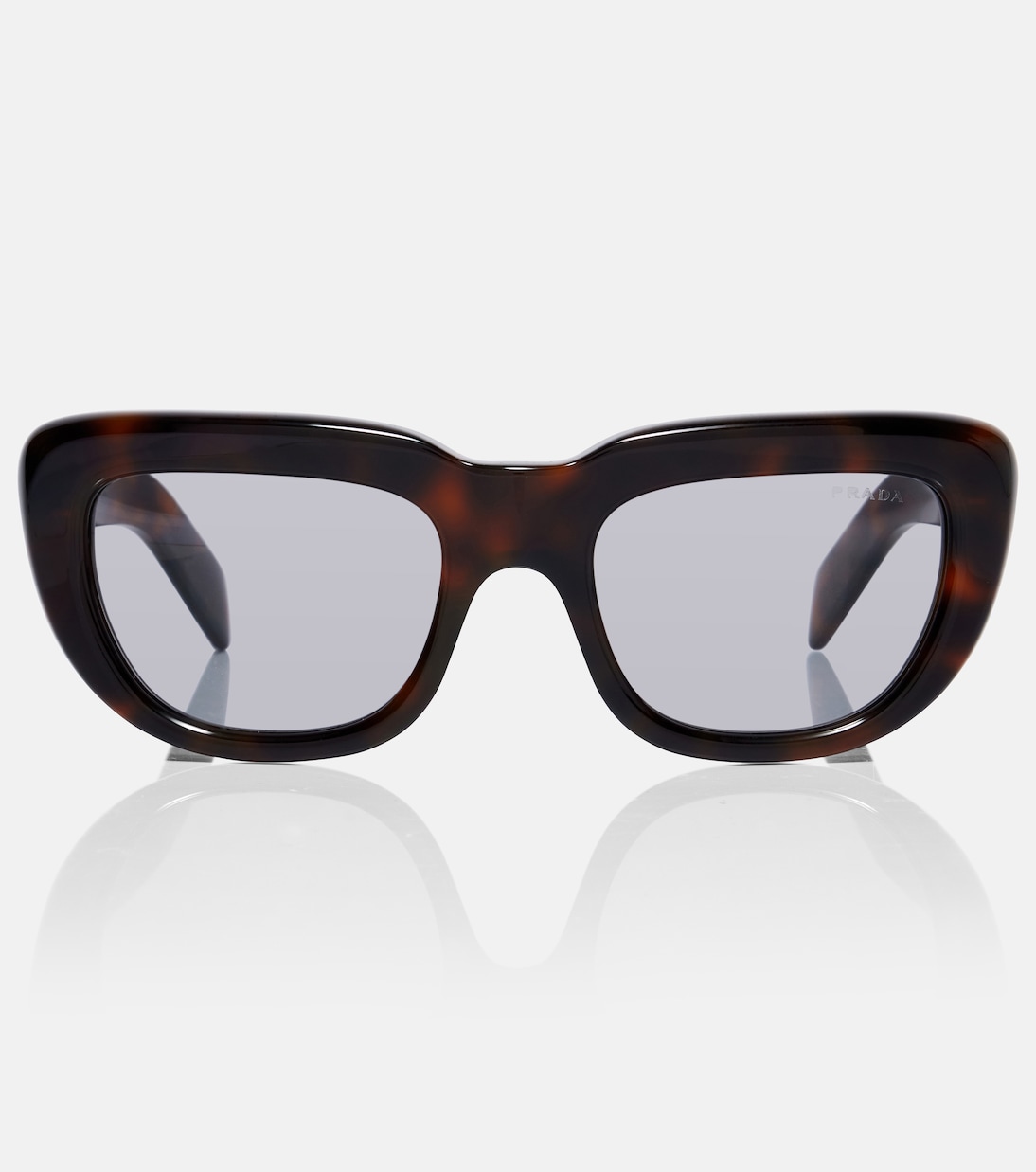 Occhiali da sole cat-eye con logo | Prada