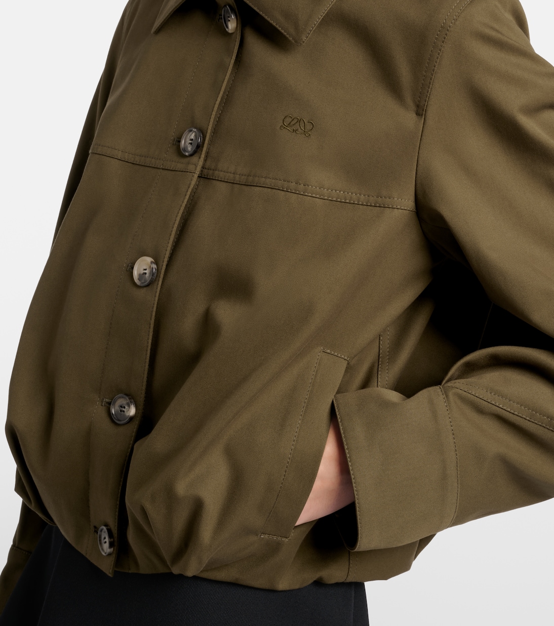 Giacca in cotone e seta | Loewe