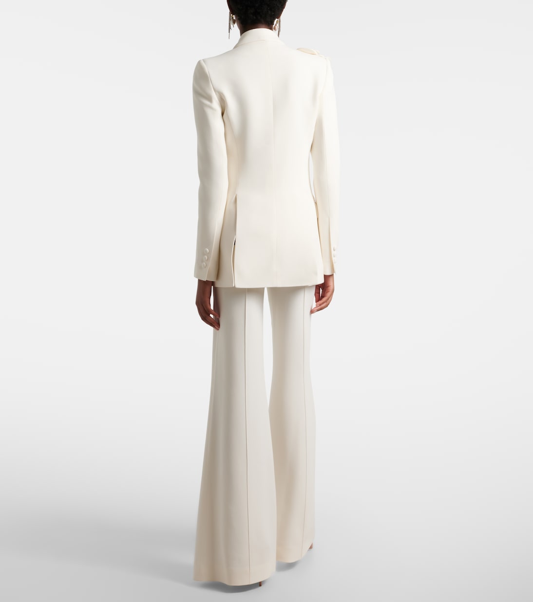 Pantalon large à taille haute | Elie Saab