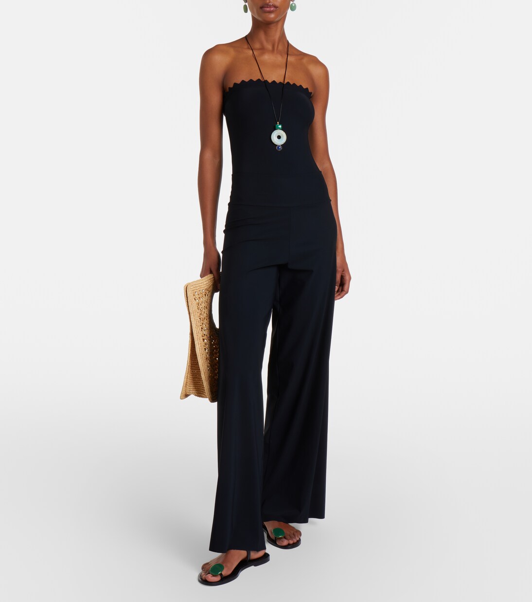 Basics wide-leg pants | Karla Colletto