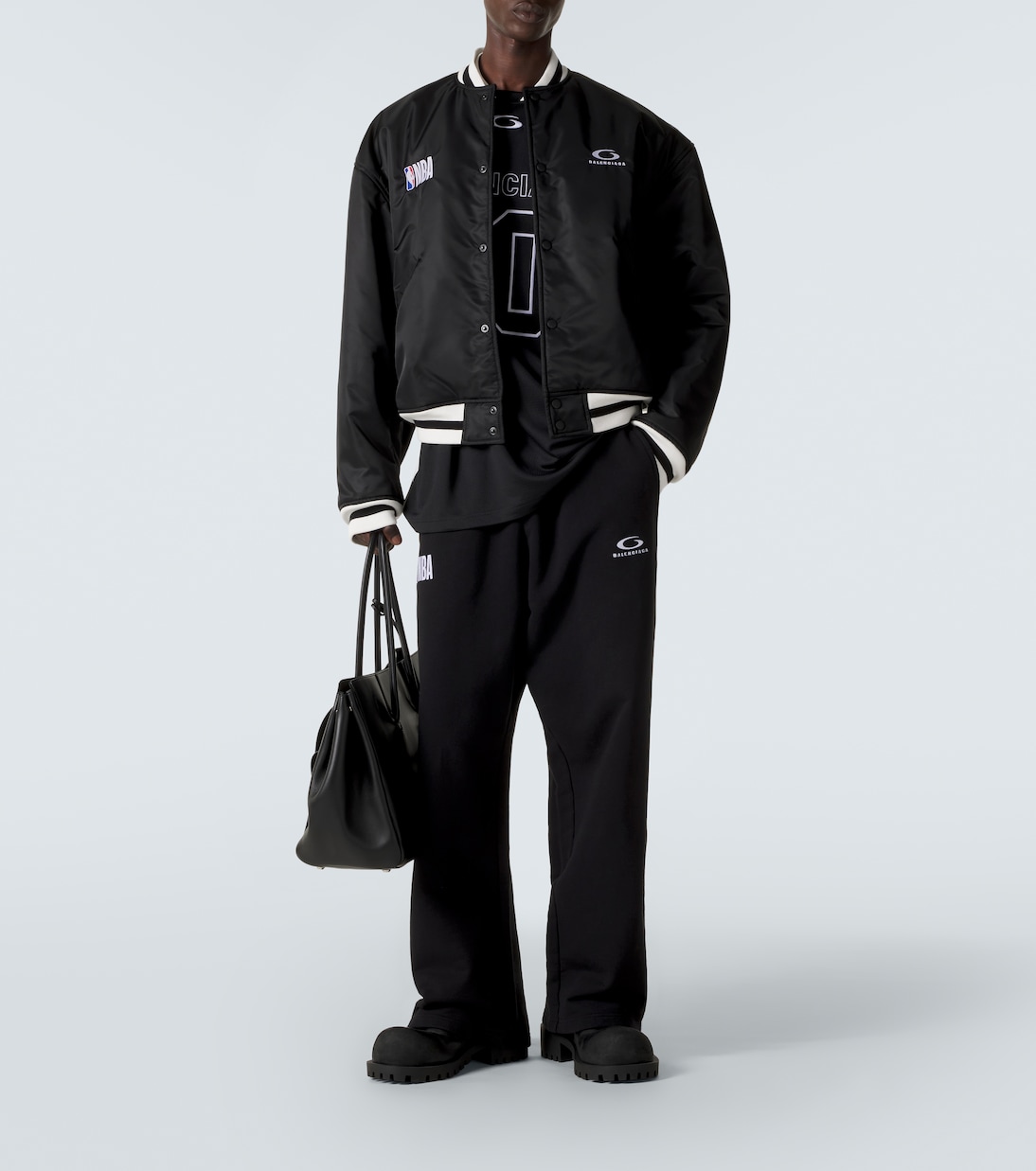 x NBA logo jersey T-shirt | Balenciaga