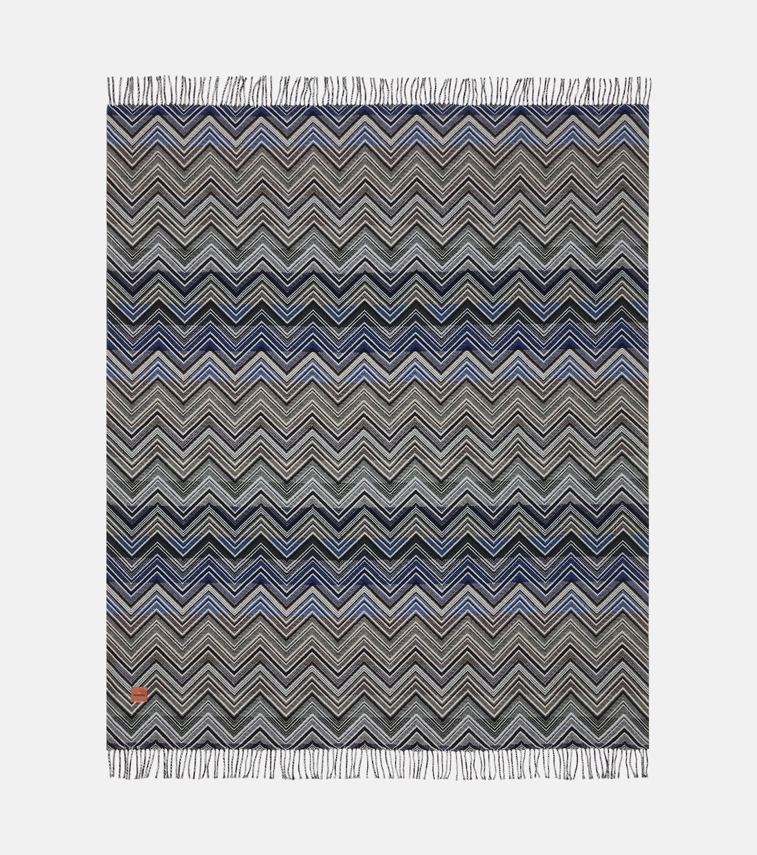 Perseo Zigzag wool and cashmere throw | Missoni