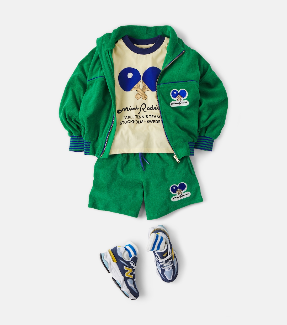 T-shirt en jersey de coton imprimé | Mini Rodini