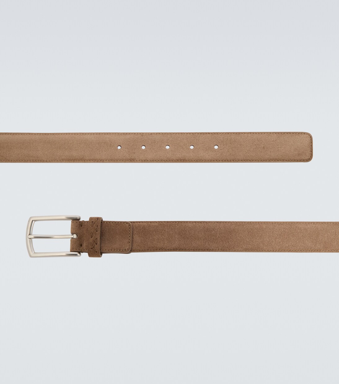 Triple Stitch suede belt | Zegna